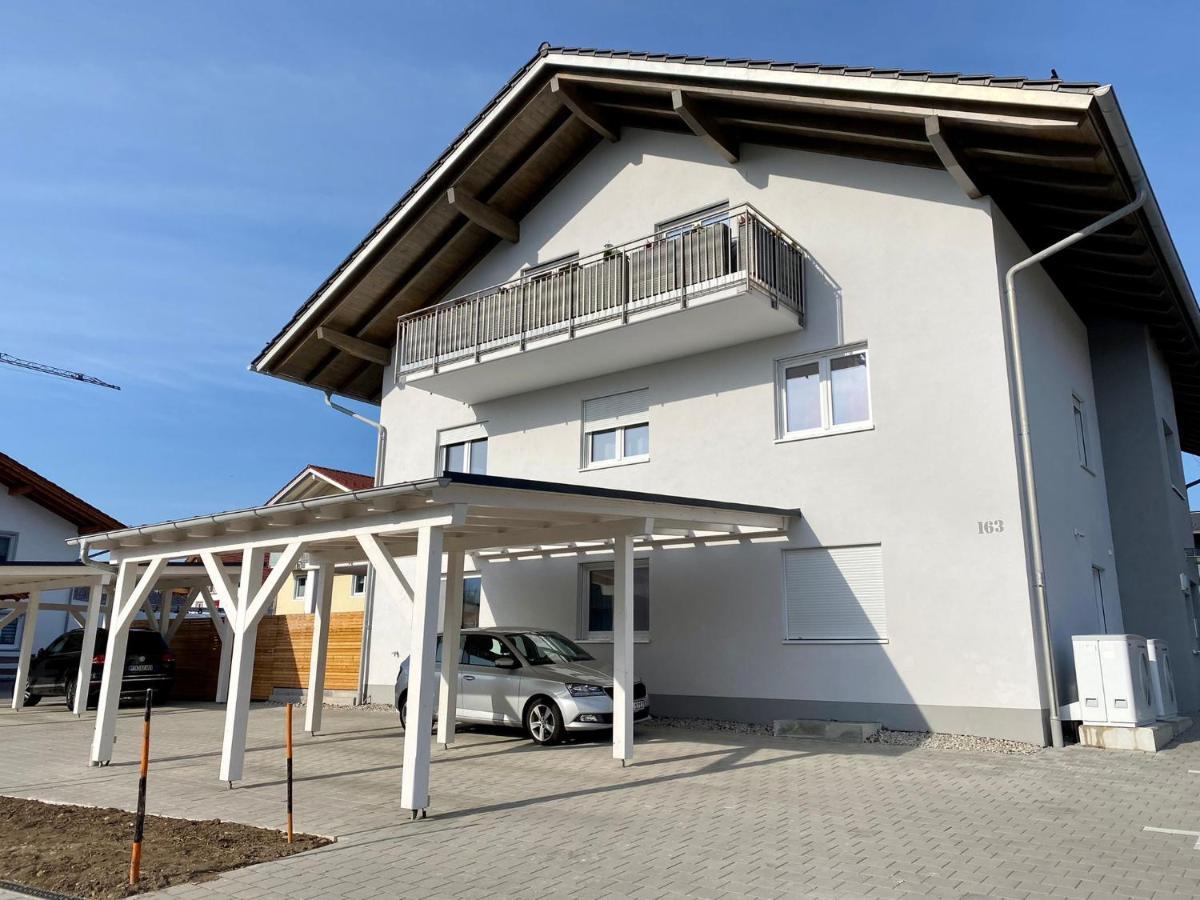Ferienwohnung Am Bayrischen Meer 于伯塞 外观 照片