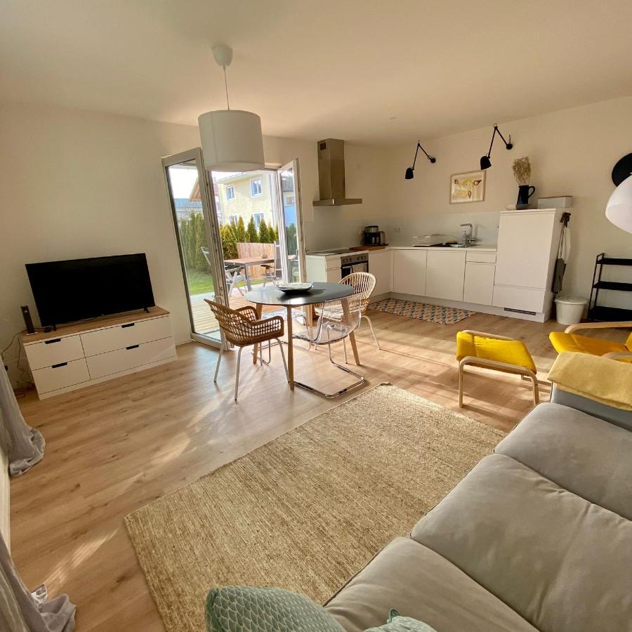 Ferienwohnung Am Bayrischen Meer 于伯塞 外观 照片