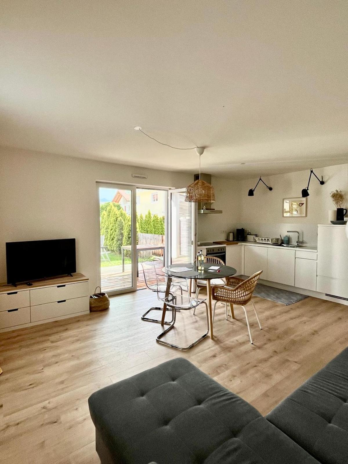 Ferienwohnung Am Bayrischen Meer 于伯塞 外观 照片